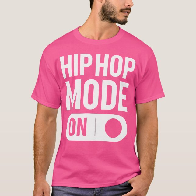 Modo Hip Hop Na Camisa Da Dança De Quebra De Hip F (Frente)
