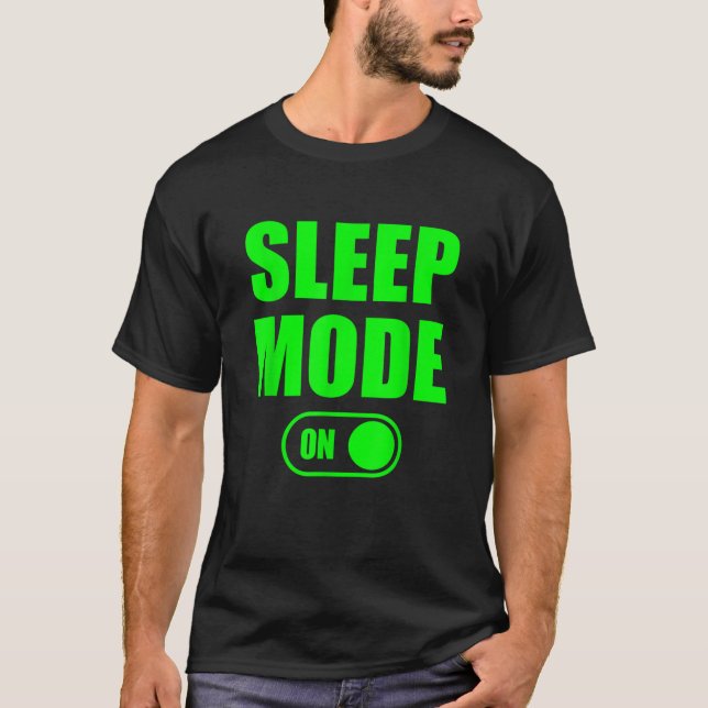Modo Latente Na Camisa Suspiro Dormindo Engraçado  (Frente)