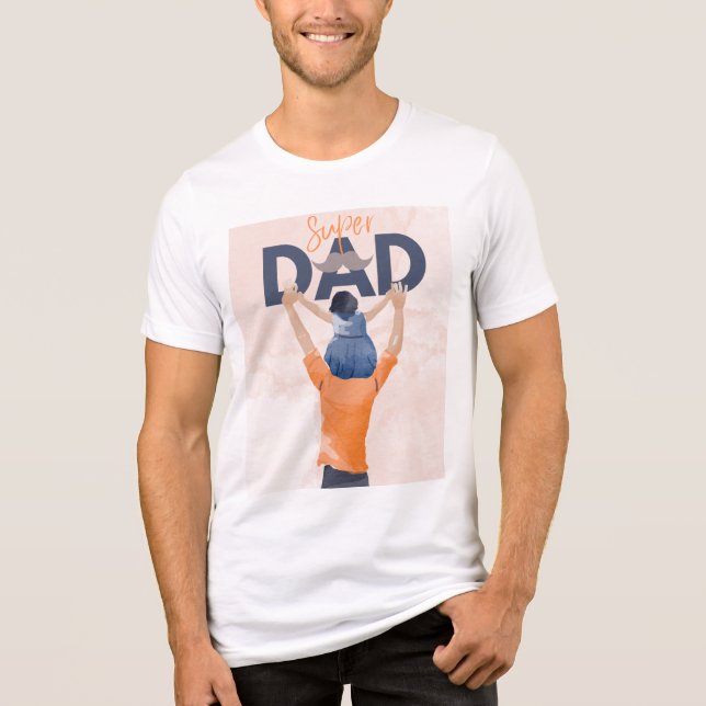 Modo Super Pai: t-shirt sempre ligada (Frente)