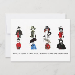 Modos de Doll Matisse - Placa 5, 4,5 x 6,25