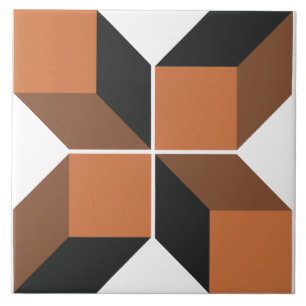 Módulo Brown 5 grande azulejo cerâmico