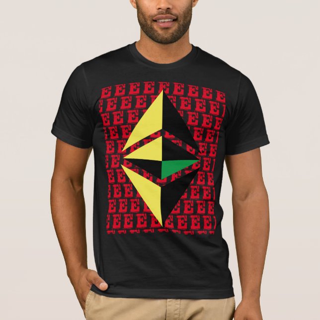 MOEDA DE CRYPTO CLÁSSICA ETHEREUM T-Shirt (Frente)