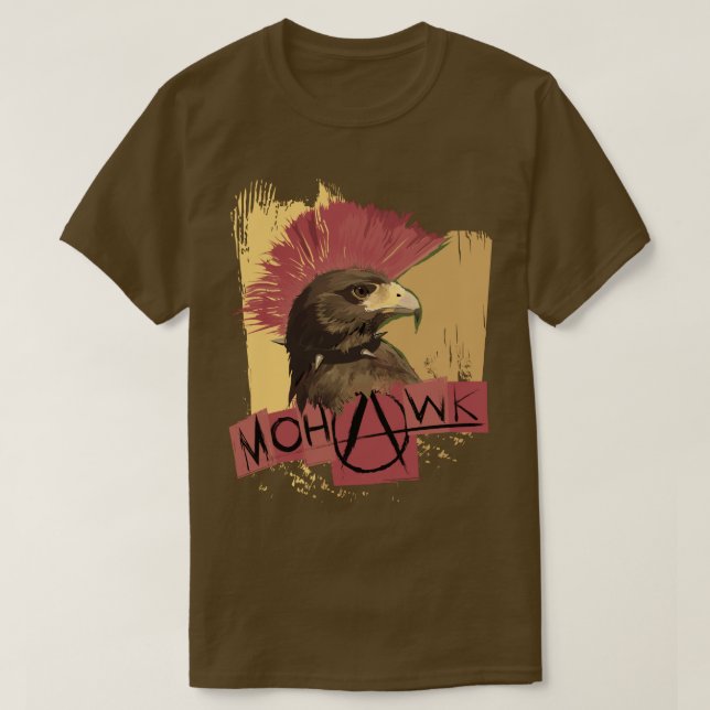 Mohawk T-Shirt (Frente do Design)