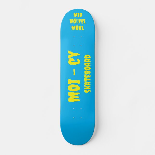 MOI - cy Skateboard blau (Frente)
