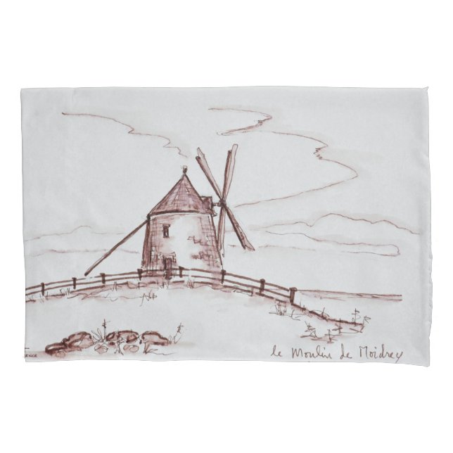 Moinho de vento Le Moulin de Moidrey | Pontorson (Frente-Esquerda)