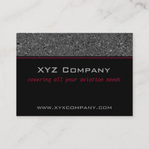 Moire Classic Black Cartão de visita