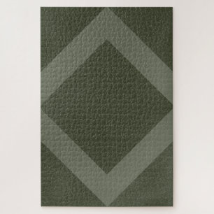Moisés Green Diamond Pattern Quebra-cabeça