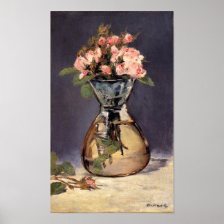 Moisés Rosa em um Impressão de arte vase