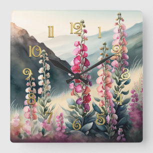 Mola d'água pintando o relógio de parede dos Snapd