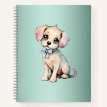 Mola De Água Com Uma Puppia Desenhada Com Arco Azu
