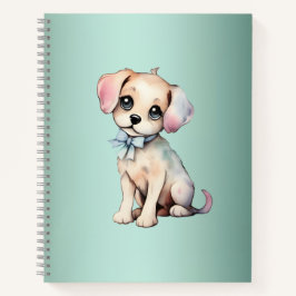 Mola De Água Com Uma Puppia Desenhada Com Arco Azu
