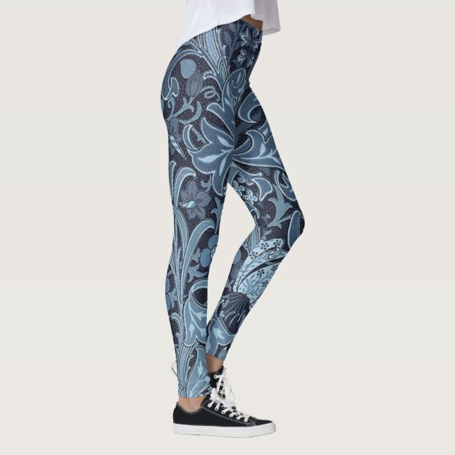 Molas azuis para leggings de cores ricas (Direita)
