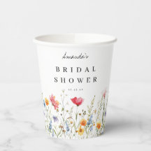 Molas de papel para Chá de panela de flor selvagem