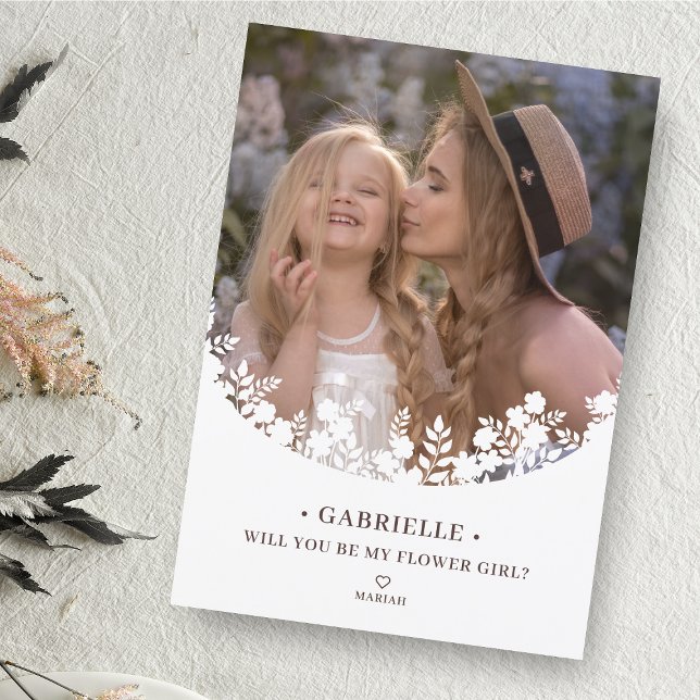 Moldura Botânica Menina das Flores Dama de Honra P (Criador carregado)