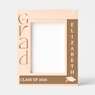 Moldura com Laser Gravado para Graduado