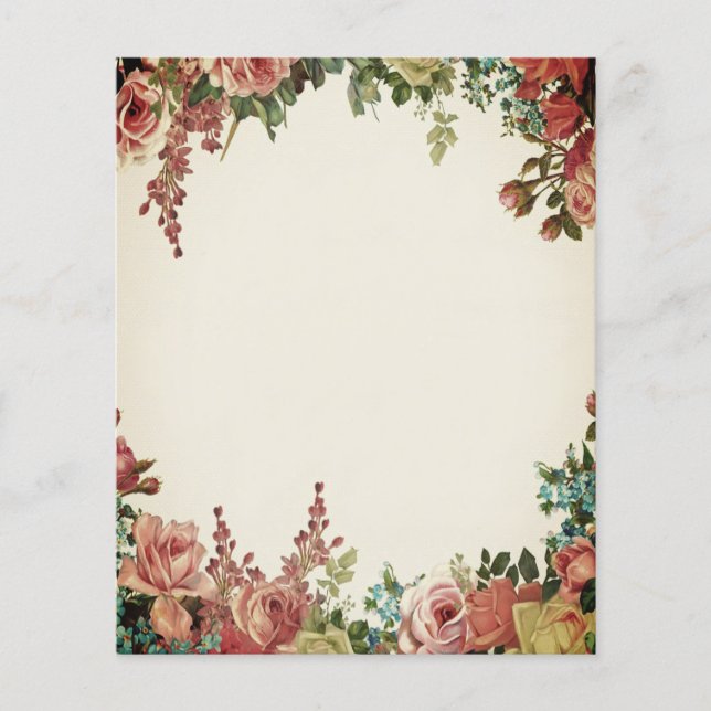 Moldura floral vintage (Frente)