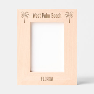 Moldura gravada a laser de West Palm Beach Flórida
