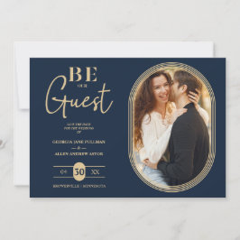 Moldura Oval Dourada Luxuosa Foto Encantadora Casa