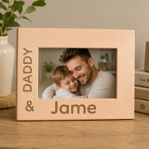 Moldura Personalizada para Pai e Filho