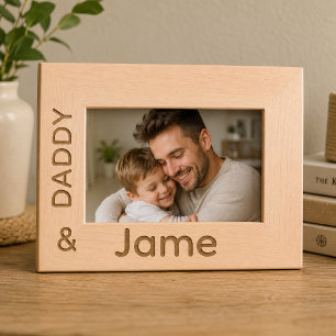 Moldura Personalizada para Pai e Filho