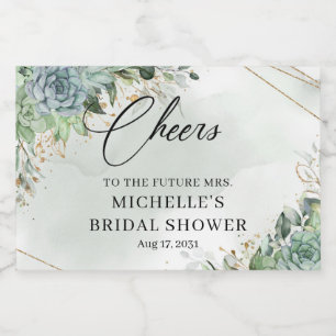 Moldura russa verde de ouro eucalipto