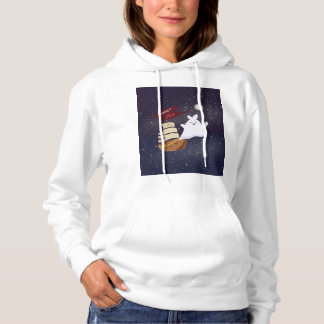 Moleque Fantasma Spooky Halloween Suéter com Capuz