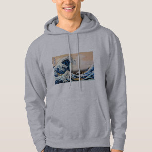 Moletom 神奈川沖浪裏, grande onda do 北斎, Hokusai