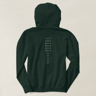 Moletom 0,2838 Hoodie Verde Explorativo