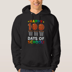 Moletom 100º Dia de Escolinha de Basquete Crianças Meninos