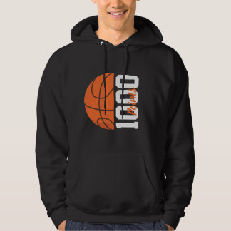 Moletom 1000 Pontos Basquetebol Jogador Equipe Masculino