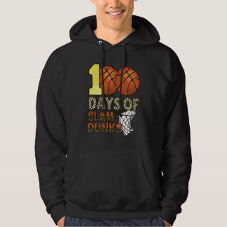 Moletom 100 Dias De Basquete De Slam Dunk 100º Dia De Esco