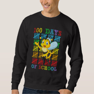 Moletom 100 dias de Escola Bee Boys Meninas 100