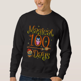 Moletom 100 Dias Mágicos De Escola Feliz 100º Dia Da Escol