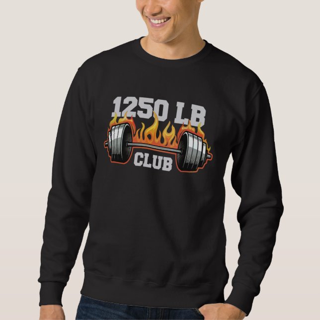 Moletom 1250 Libras Clube Gym Weightelevation Bodybuilders (Frente)