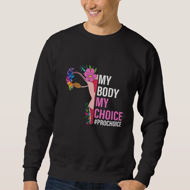 Moletom 1973 Pro Choice Pro Abortion Rights Feminismo My B (Frente)