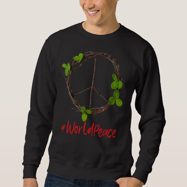 Moletom 2022 Peace Global International Unity Love P (Frente)