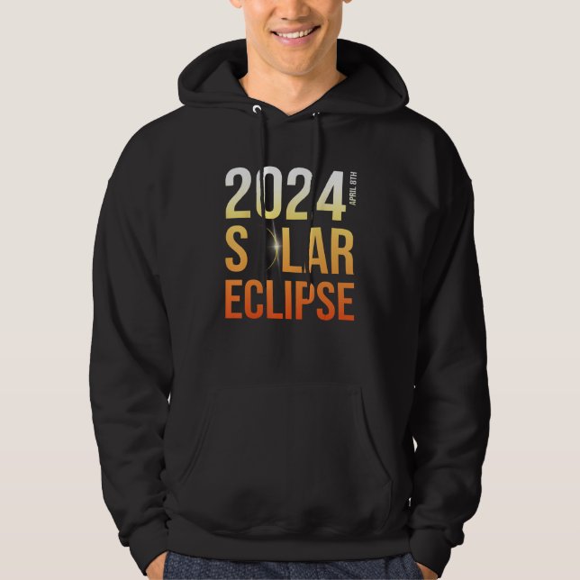 Moletom 2024 Solar Eclipse America Totality Astronomy Apri (Frente)