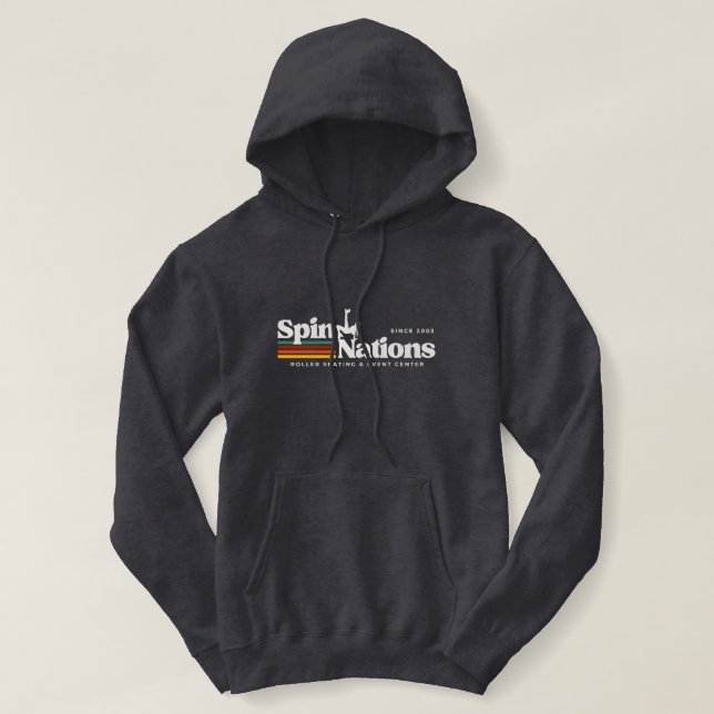 Moletom 2025 Retro SpinNations (Frente do Design)