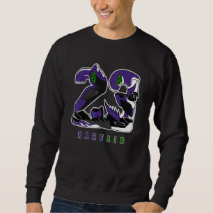 Moletom 23 Raros Air Retro Court Purple 13s Correspondente