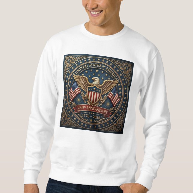 Moletom 250º da América Versão 3 (Frente)