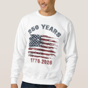Moletom 250 Anos 1776 2026, Homens 4 de Julho