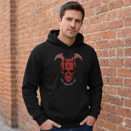 Moletom 250 Years of American Grit Red Skull Hoodie