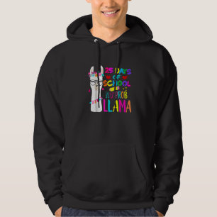 Moletom 25 Dias De Escola Professor Sem Problema Llama Men
