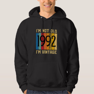 Moletom 32 anos, não sou velho, sou Vintage 1992 32nd Birt