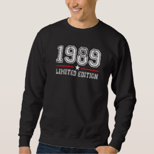 Moletom 33º Aniversário Senhoras Deputadas Mens 33 Anos 19