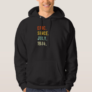 Moletom 38º aniversário da Epic desde julho de 1984 38 ano