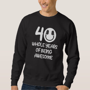 Moletom 40 Anos Inteiros De Ser Incrível Dj Music Pl