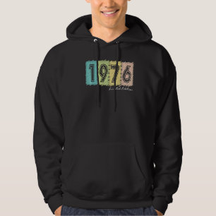 Moletom 46.o aniversário Damas 46 Anos 1976 2