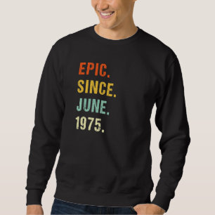 Moletom 47.º aniversário da Epic desde junho de 1975 aos 4