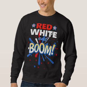 Moletom 4 De Julho Fireworks Boom Patriotic Fireworks Usa